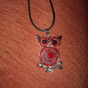 Owl snap necklace
